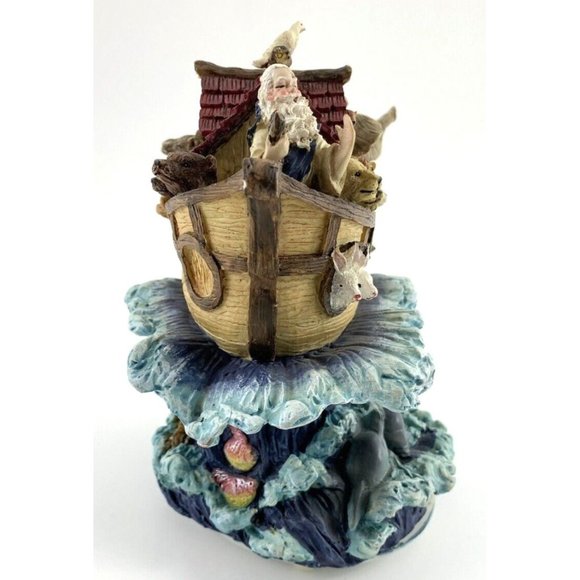 Classic Treasures Musical Noah's Ark Sculpture. Tune is: "Climb Every Mountain". - Picture 2 of 15